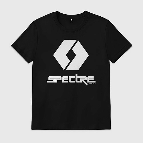 Мужская футболка Spectre divide logo / Черный – фото 1