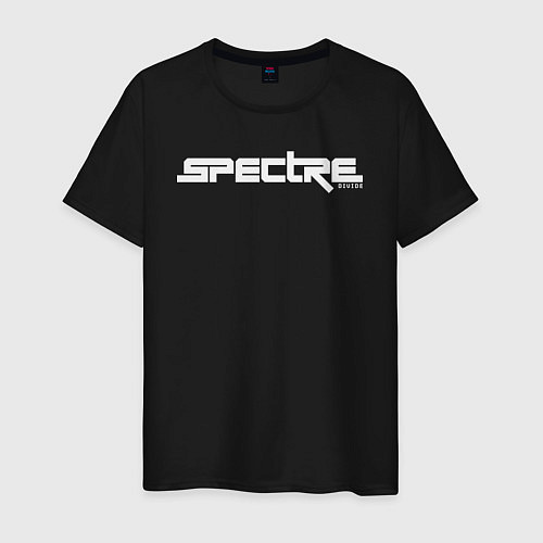 Мужская футболка Spectre divide logotype / Черный – фото 1