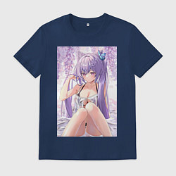 Мужская футболка Геншин Кэ Цин