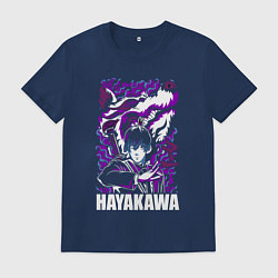 Мужская футболка Человек-бензопила Аки Хаякава и демон