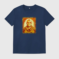 Мужская футболка Джейсон Вурхиз из хоррор-фильма Пятница 13