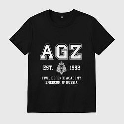 Мужская футболка Академия Гражданской Защиты МЧС России