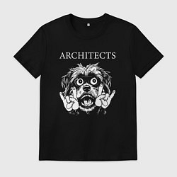 Мужская футболка Architects rock dog