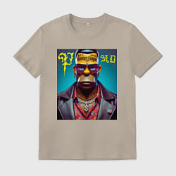 Мужская футболка Homer Simpson - punk is not dead