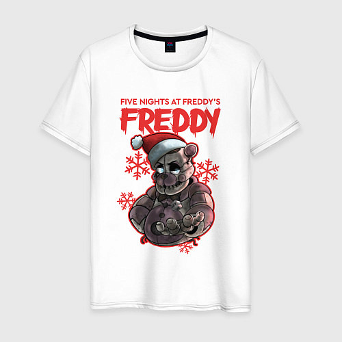 Мужская футболка Five Nights at Freddys - Freddy / Белый – фото 1