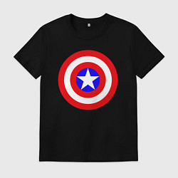 Мужская футболка Captain America logo