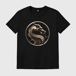 Мужская футболка Mortal kombat movie logo