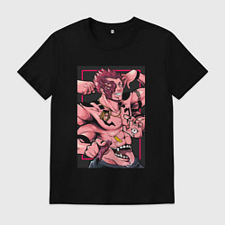 Мужская футболка Магическая битва Сукуна четырехрукий