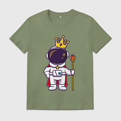 Мужская футболка Царь космонавт