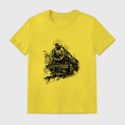Мужская футболка Прибытие паровоза