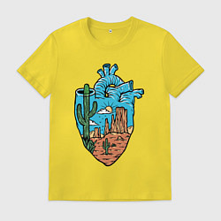 Мужская футболка Сердце пустыни