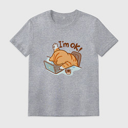 Мужская футболка Im ok