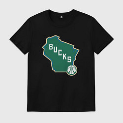 Мужская футболка Bucks team