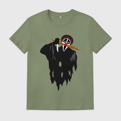 Мужская футболка Крик-мужик из Деревня дураков мем / Авокадо – фото 1