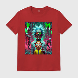 Мужская футболка Rick and Morty - horror fantasy