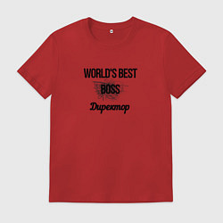 Мужская футболка Worlds best директор