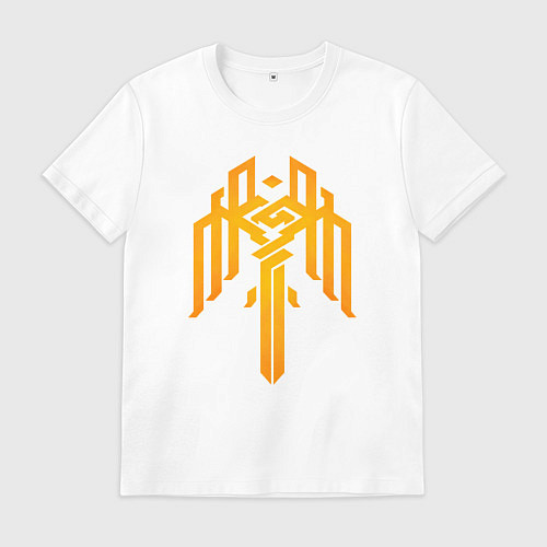 Мужская футболка Сrest Kirkwall - Dragon age / Белый – фото 1