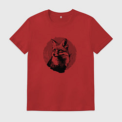 Мужская футболка Очень хитрая лиса