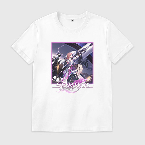 Мужская футболка Аста / Белый – фото 1