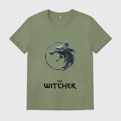Мужская футболка The witcher ciri / Авокадо – фото 1