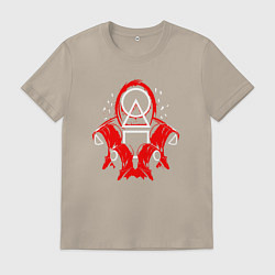 Мужская футболка Солдаты игры в кальмара