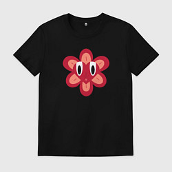 Мужская футболка Сердечко-цветок
