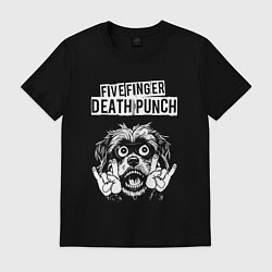 Мужская футболка Five Finger Death Punch rock dog