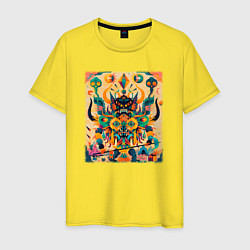 Мужская футболка Демон монстр китайский