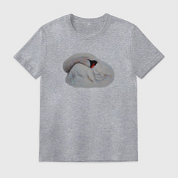 Мужская футболка Спящий лебедь