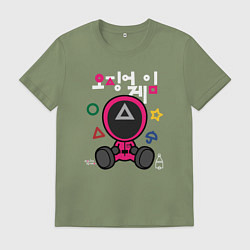 Мужская футболка Squid game boy