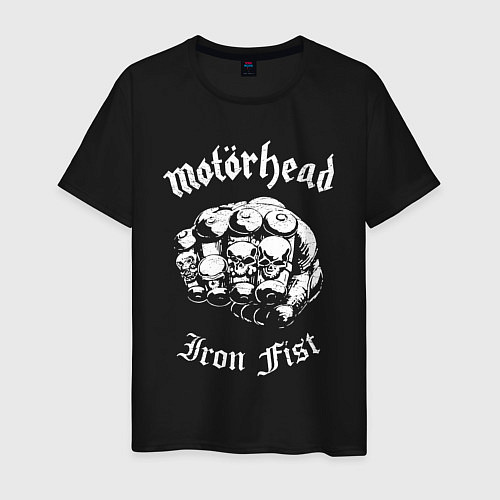 Мужская футболка Motorhead - iron fist / Черный – фото 1