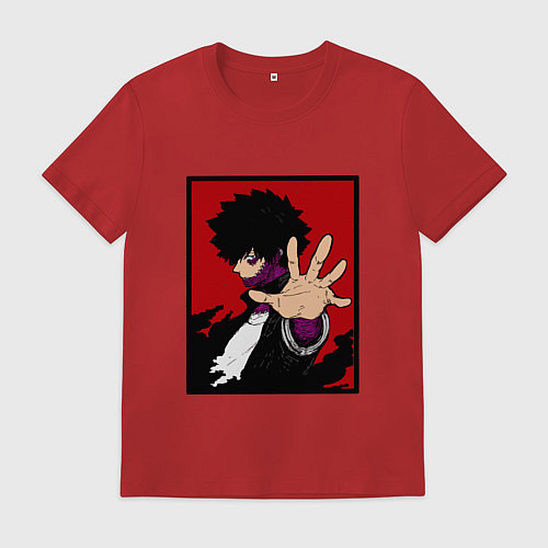 Мужская футболка Моя геройская академия Dabi / Красный – фото 1