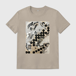 Мужская футболка Графическая абстракция