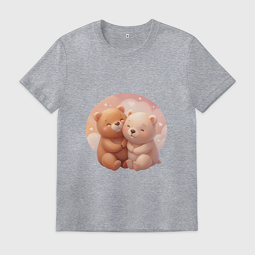 Мужская футболка Мими Мишки / Меланж – фото 1