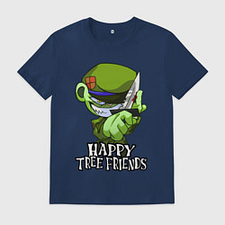 Мужская футболка Happy three friends - Flippy