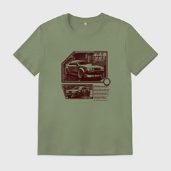 Мужская футболка Автомобили для стритрейсинга