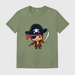 Мужская футболка Пират муж - для пары