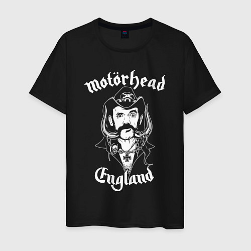 Мужская футболка Motorhead - Лемми / Черный – фото 1