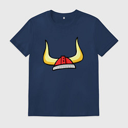 Мужская футболка Мужской шлем викинга - для пары