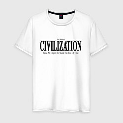 Мужская футболка Civilization - game