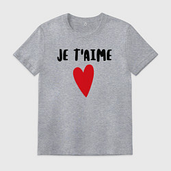 Мужская футболка Любовь по-французски