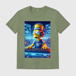 Мужская футболка Cool Bart Simpson - esport