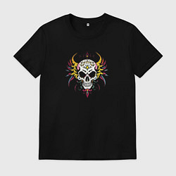 Мужская футболка Декоративный череп