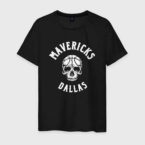 Мужская футболка Mavericks Dallas / Черный – фото 1