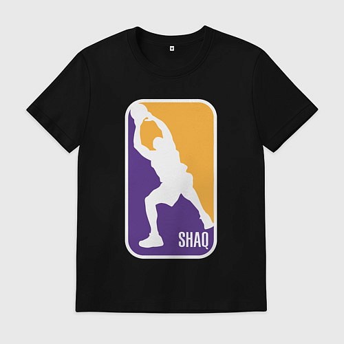 Мужская футболка Shaq attack / Черный – фото 1