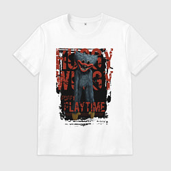 Мужская футболка Хагги Вагги из Poppy Playtime