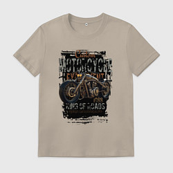 Мужская футболка Мотоцикл кастом 1988