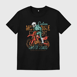 Мужская футболка Кроссовый мотоцикл