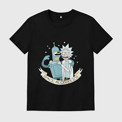 Мужская футболка Bander and Rick - space alcoholics