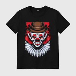 Мужская футболка Клоун в шляпе